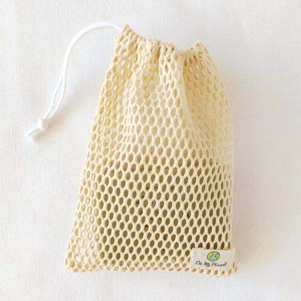 Bolsa jabón solido algodón orgánico